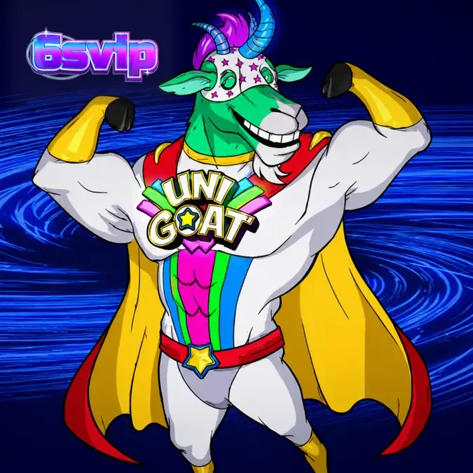Tampilan visual slot Unigoat dengan elemen kambing ajaib dan kubis emas.